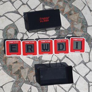 Five Scrabble Flash  Electronic Game Replacement Pieces 2010 Tested Working